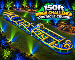 150ft Mega Challenge Obstacle Course