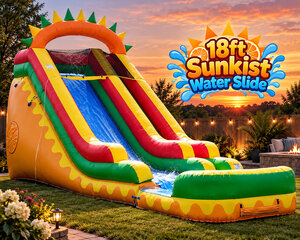 18ft Sunkist Water Slide