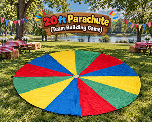 20 ft Parachute (Team Building Game)