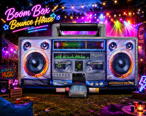 Boom Box Bounce House