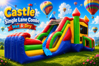 Castle Single Lane Combo Wet or Dry