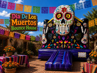 Dia De Los Muertos Bounce House