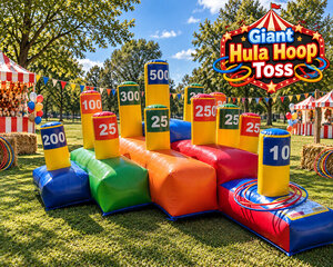 Giant Hula Hoop Toss