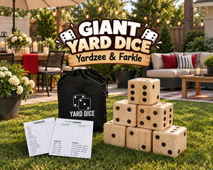 Giant Yard Dice Yardzee and Farkle