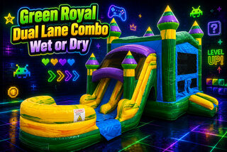 Green Royal Castle Combo Wet or Dry
