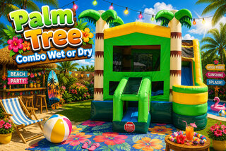 Palm Tree Combo Wet or Dry