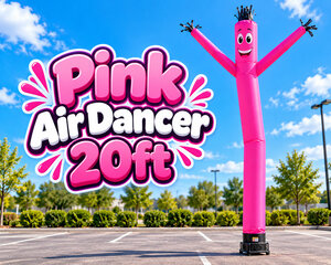 Pink Air Dancer 20ft