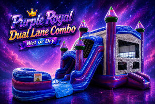 Purple Royal Castle Combo Wet or Dry