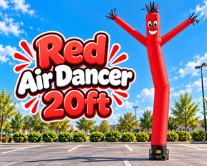 Red Air Dancer 20ft