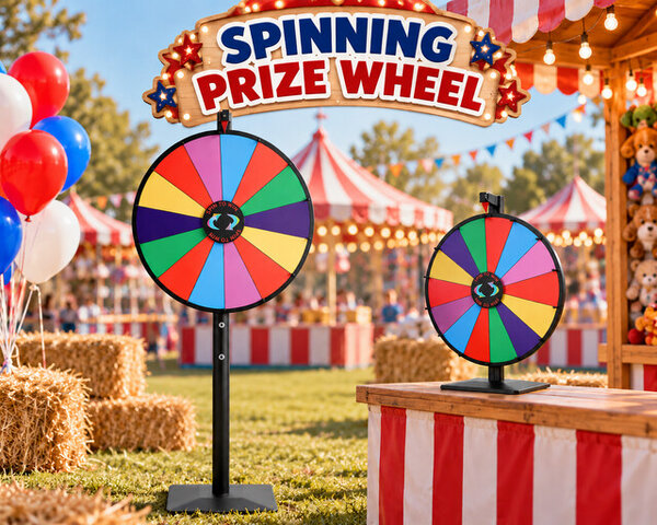 Spinning Prize Wheel