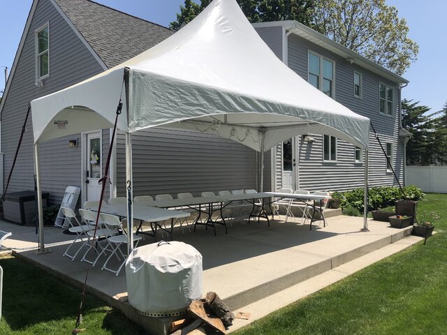 10x20 Frame Tent Package