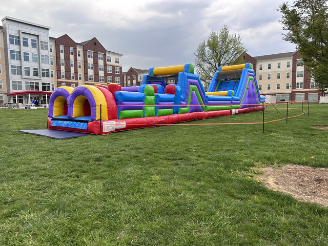 Shippensburg inflatable Rock climb obstacle course