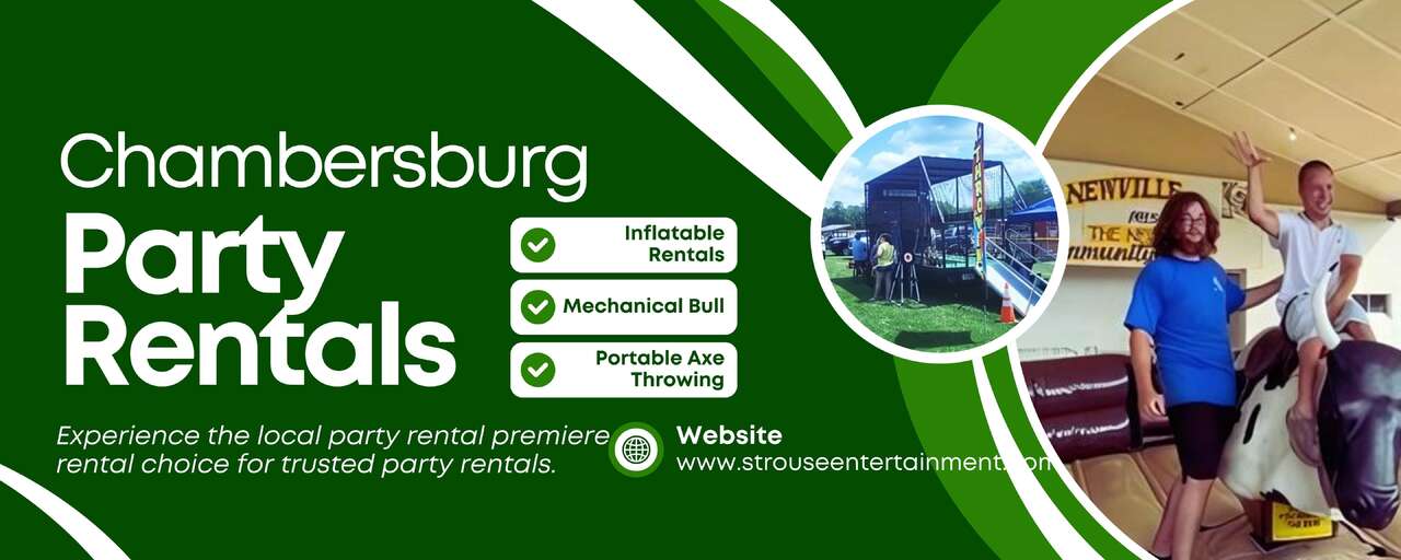 Party Rentals in Chambersburg, PA near me