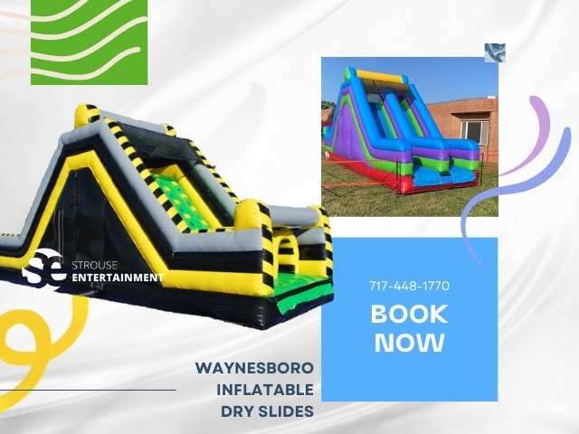Inflatable Dry Slide Rentals Waynesboro - Strouse Entertainment