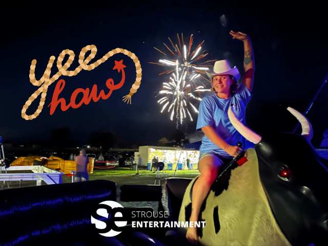 Mechanical Bull Rental Newville, PA | Strouse Entertainment