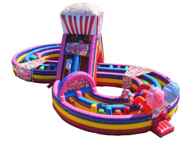 Newville Sugar Rush Obstacle Course Rental