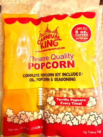 Popcorn kits 8 oz