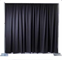 8 FT Draping - Black