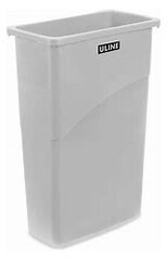 23gal Thin Trash Can - Grey