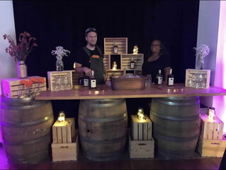 Whiskey Barrel Bar