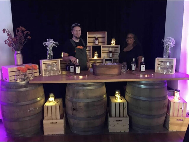Whiskey Barrel Bar
