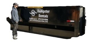 18 yard / Medium Best Residential Dumpster Swapout