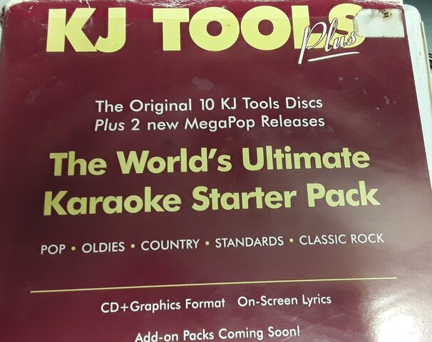 KJ Tools Variety Karaoke Music Pack