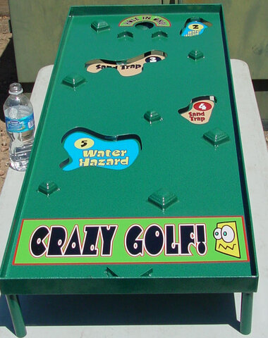 Crazy Golf Midway Game