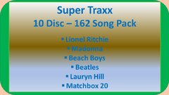 Super Traxx Hits Karaoke Music Pack