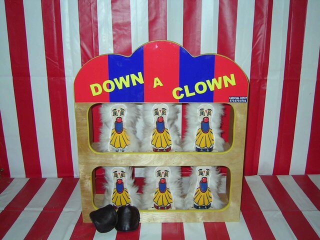 Down a Clown Midway Game