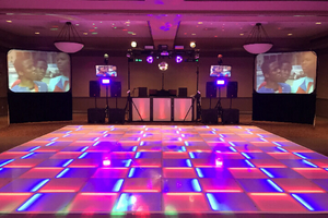 Dance floor rentals in Dallas