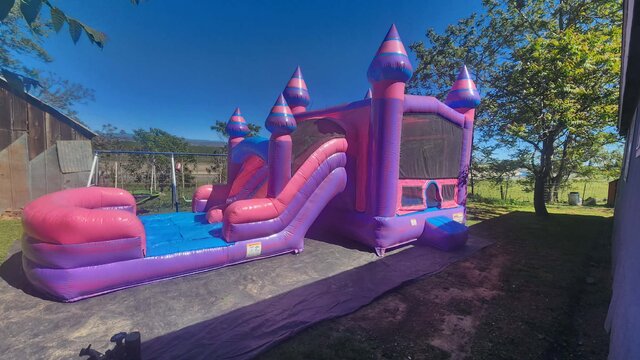 DOUBLE Castle Combo Dry Slide