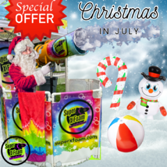 Christmas In July - Special (Santa Foam Party with Gifts)