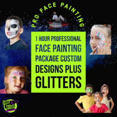 Pro Face Painting (1 Hour Face Painting)