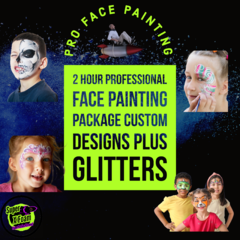 Pro Face Painting (2 Hour Face Painting)