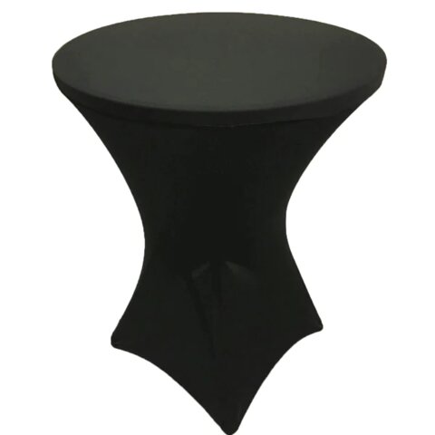 Cocktail Spandex Table Linen (Black)