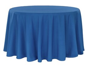 120" Round Table Linen (Blue)