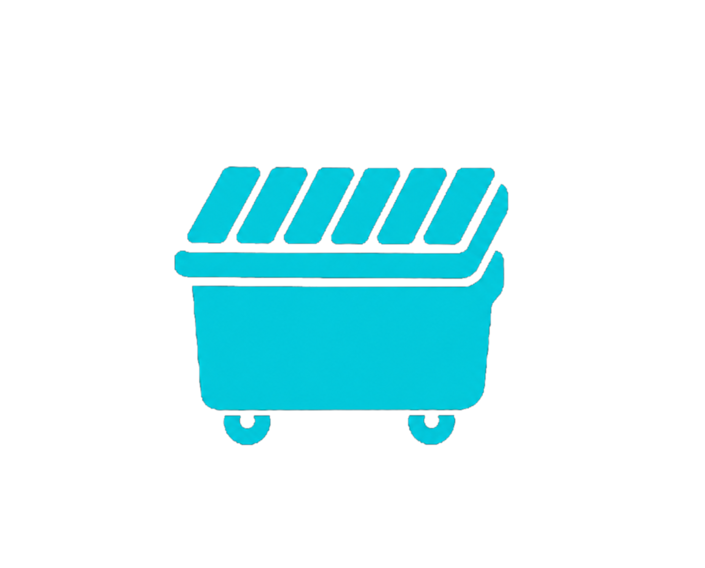 Mini dumpster icon
