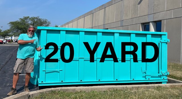 20 Yard Dumpster - 7 Night Rental