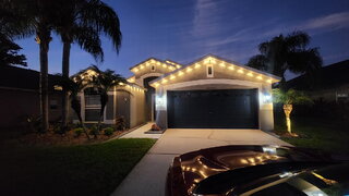 100ft of Govee Lights Installation on a Single Story Home (Client Supplies Lights)