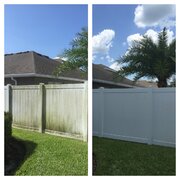 PVC FENCE CLEANING- $1 per linear foot per side with minimum