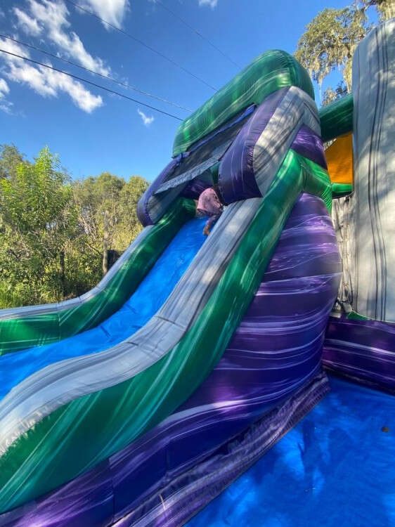 top notch tampa water slide rental