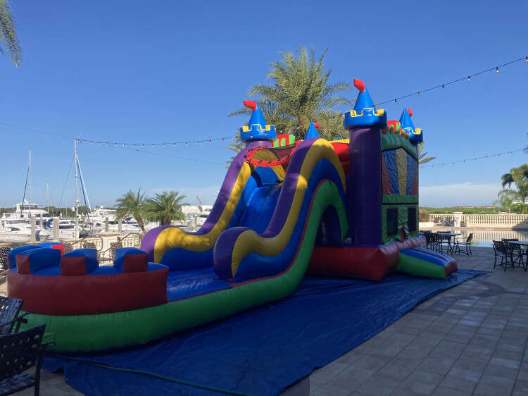 top notch waterslides rental tampa