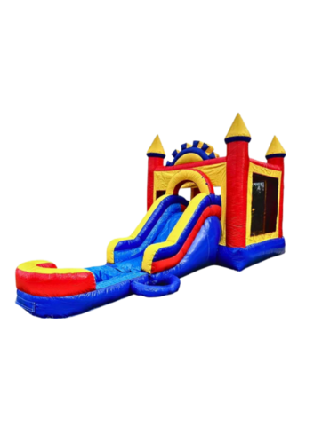Castle Front Slide Combo Bounce House
