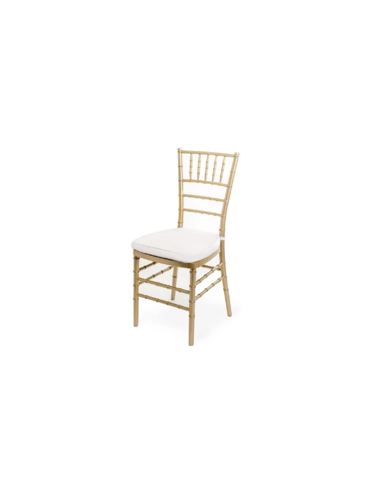 Gold Chivari with Cushion