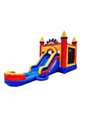 Castle Front Slide Combo Bounce House