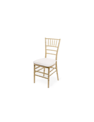 Gold Chivari with Cushion