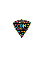 Congrats Diamond Foil Balloon