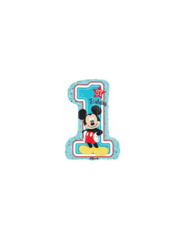 Mickey Mouse 1st Birthday Foil Balloon