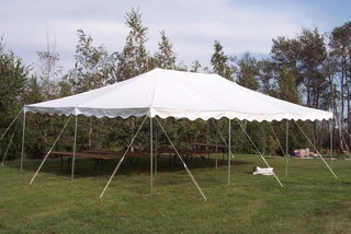 20 x 30 Pole Tent (Installed)